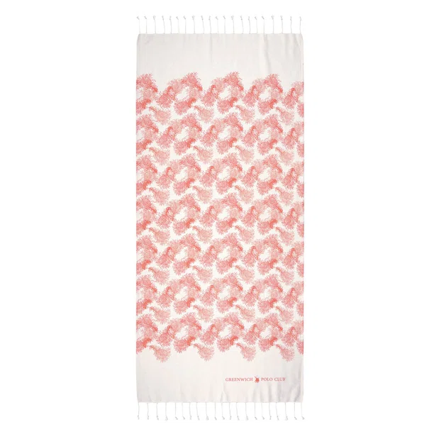 Παρεό (80x180) Greenwich Polo Club 3664 Pink/White