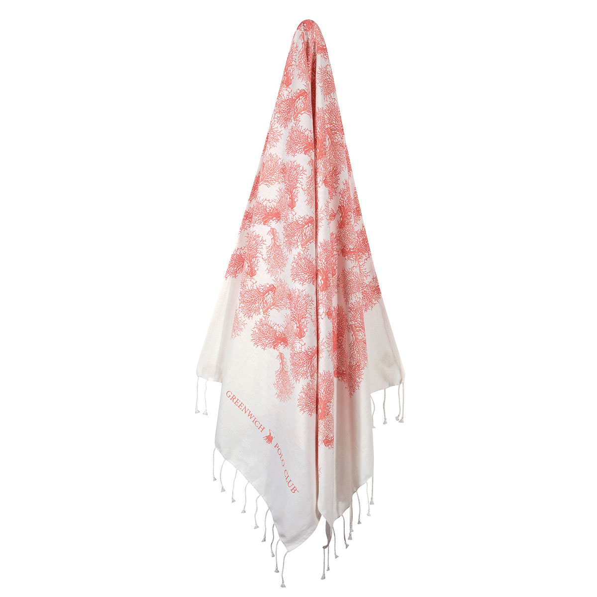 Παρεό (80x180) Greenwich Polo Club 3664 Pink/White
