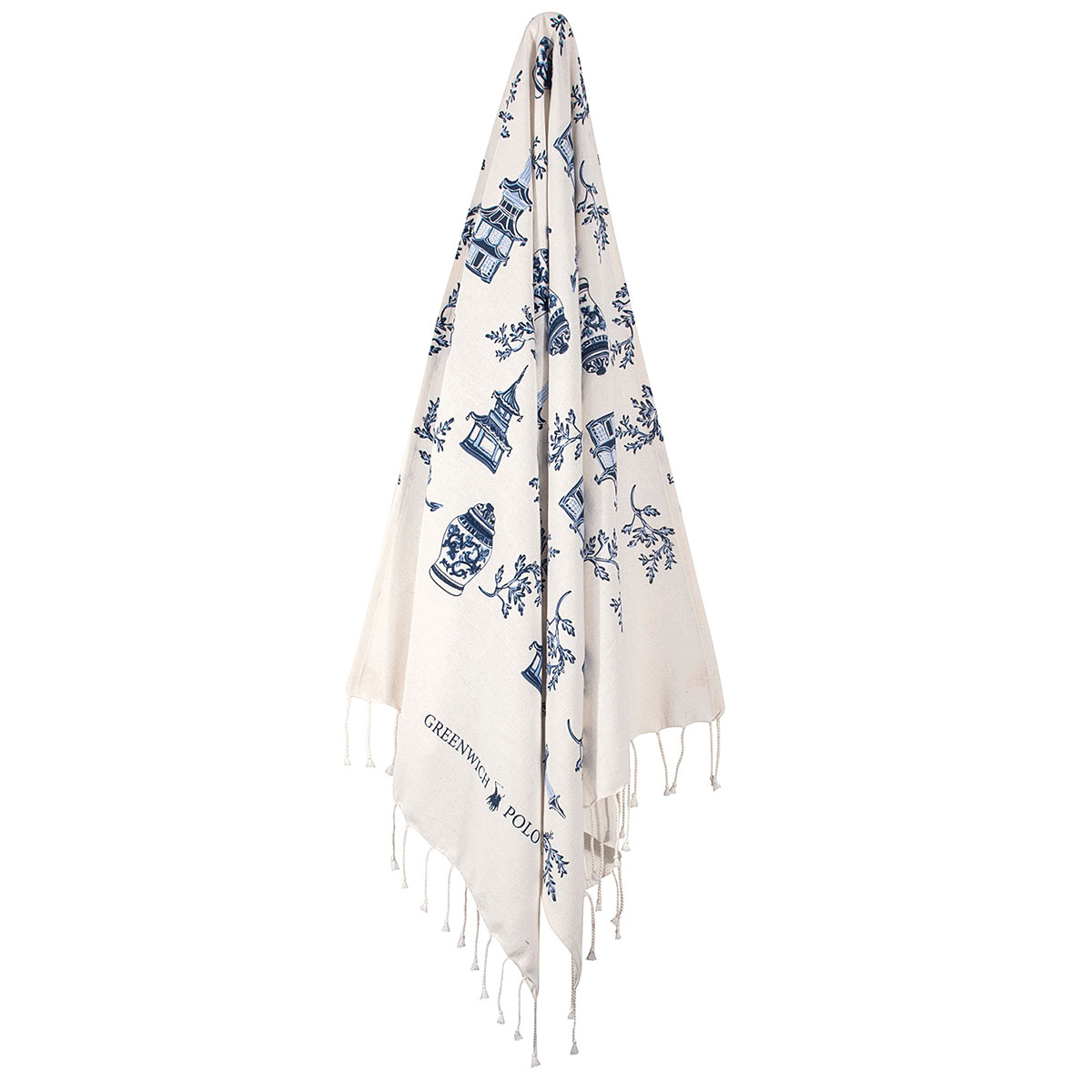 Παρεό (80x180) Greenwich Polo Club 3670 Blue/White