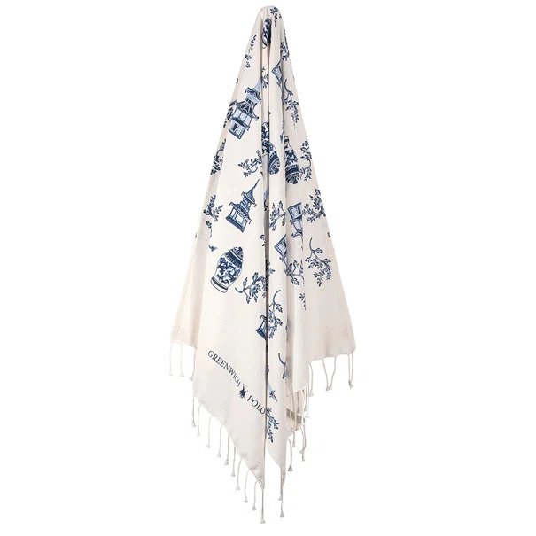 Παρεό (80x180) Greenwich Polo Club 3670 Blue/White