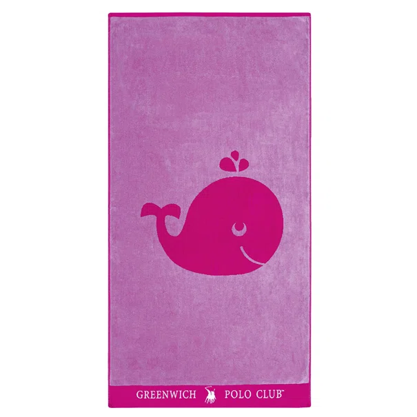 Παιδική Πετσέτα Θαλάσσης (70x140) Greenwich Polo Club 3663 Lilac