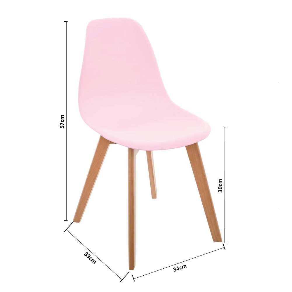 Παιδική Καρέκλα (34X33X57) A-S Lena Pink 127368A Παιδικά Βρεφικά & Έπιπλα Παιδικές Καρέκλες-Σκαμπό Spitishop