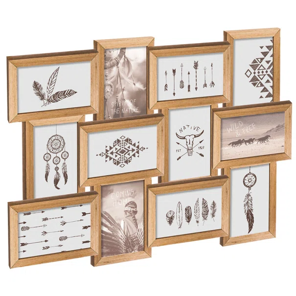 Κορνίζα Τοίχου 12 Θέσεων (58.5x45) A-S Beige 114691