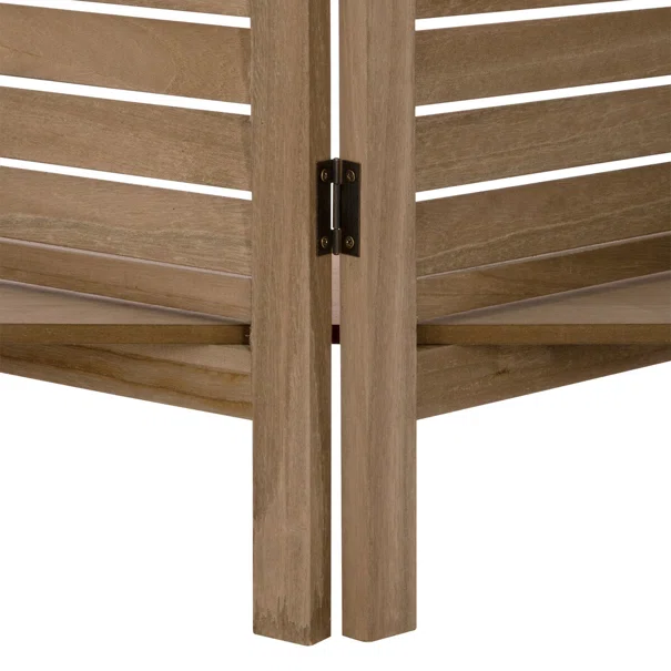 Παραβάν Με 3 Ράφια (120.5x37x170) A-S Wood 157120C