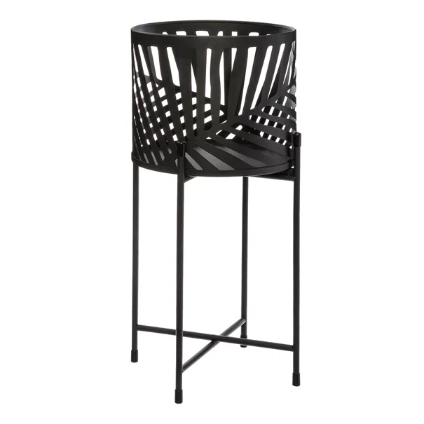 Κασπώ Με Βάση (Σετ 2τμχ) A-S Leaf Black 168555