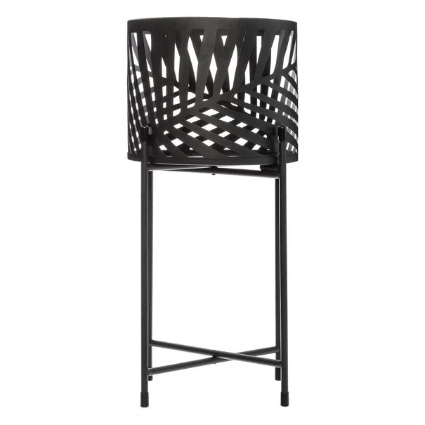 Κασπώ Με Βάση (Σετ 2τμχ) A-S Leaf Black 168555