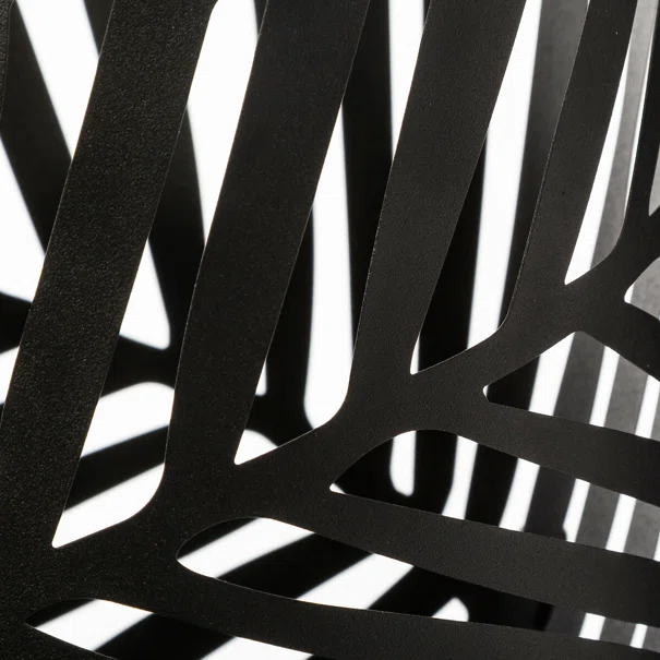 Κασπώ Με Βάση (Σετ 2τμχ) A-S Leaf Black 168555