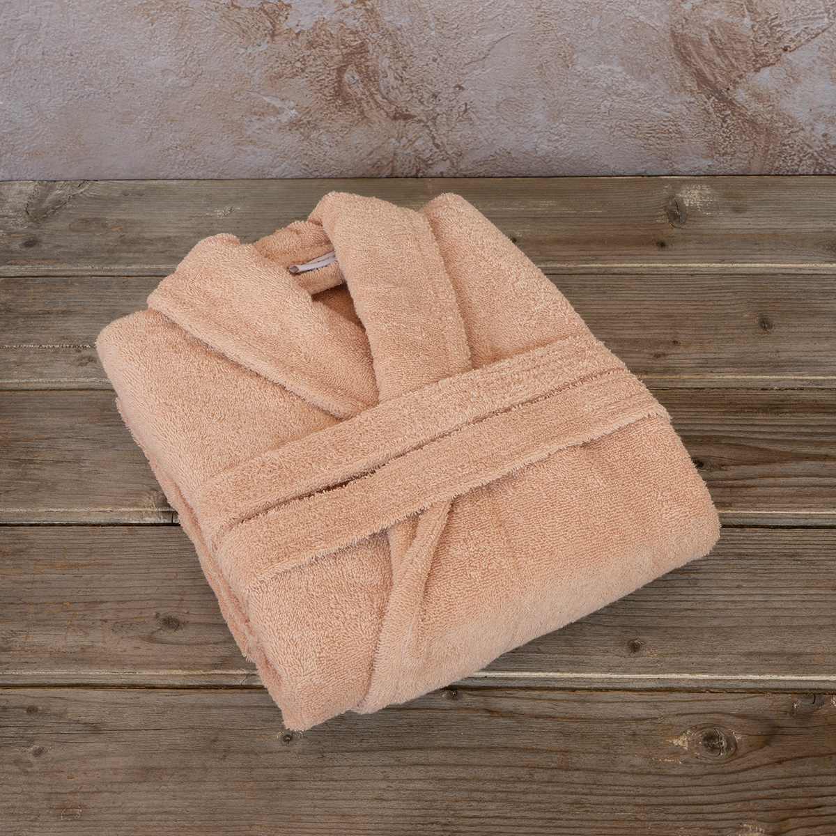 Μπουρνούζι Nima Bath Asana Light Salmon Large