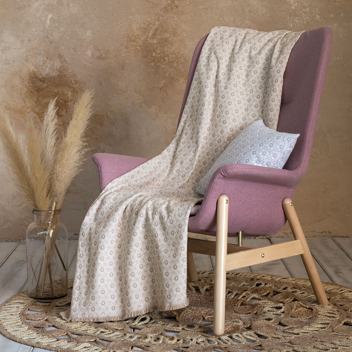 Ριχτάρι Καναπέ Τριθέσιου (180x300) Nima Living Imane Beige