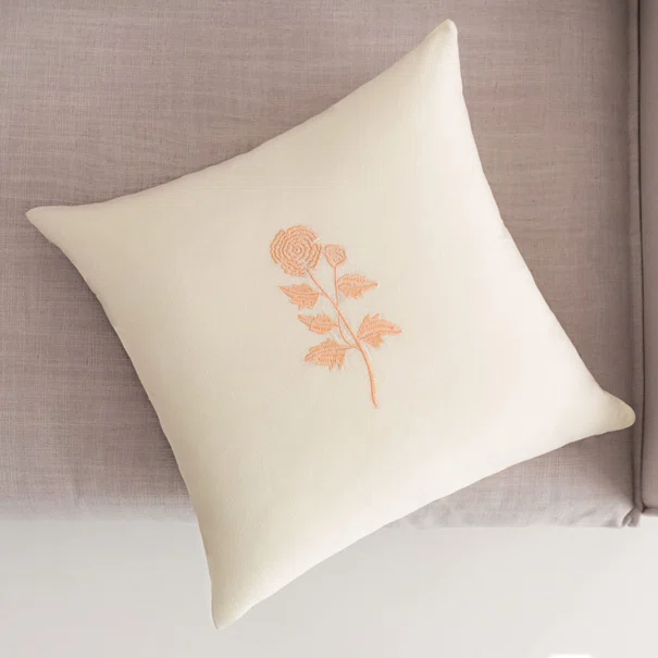 Διακοσμητική Μαξιλαροθήκη (43x43) Gofis Home Yolanthe Vanilla 484/05