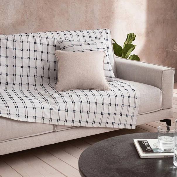Ριχτάρι Καναπέ Διθέσιου (180x250) Gofis Home Celtic Marine Blue 377/09