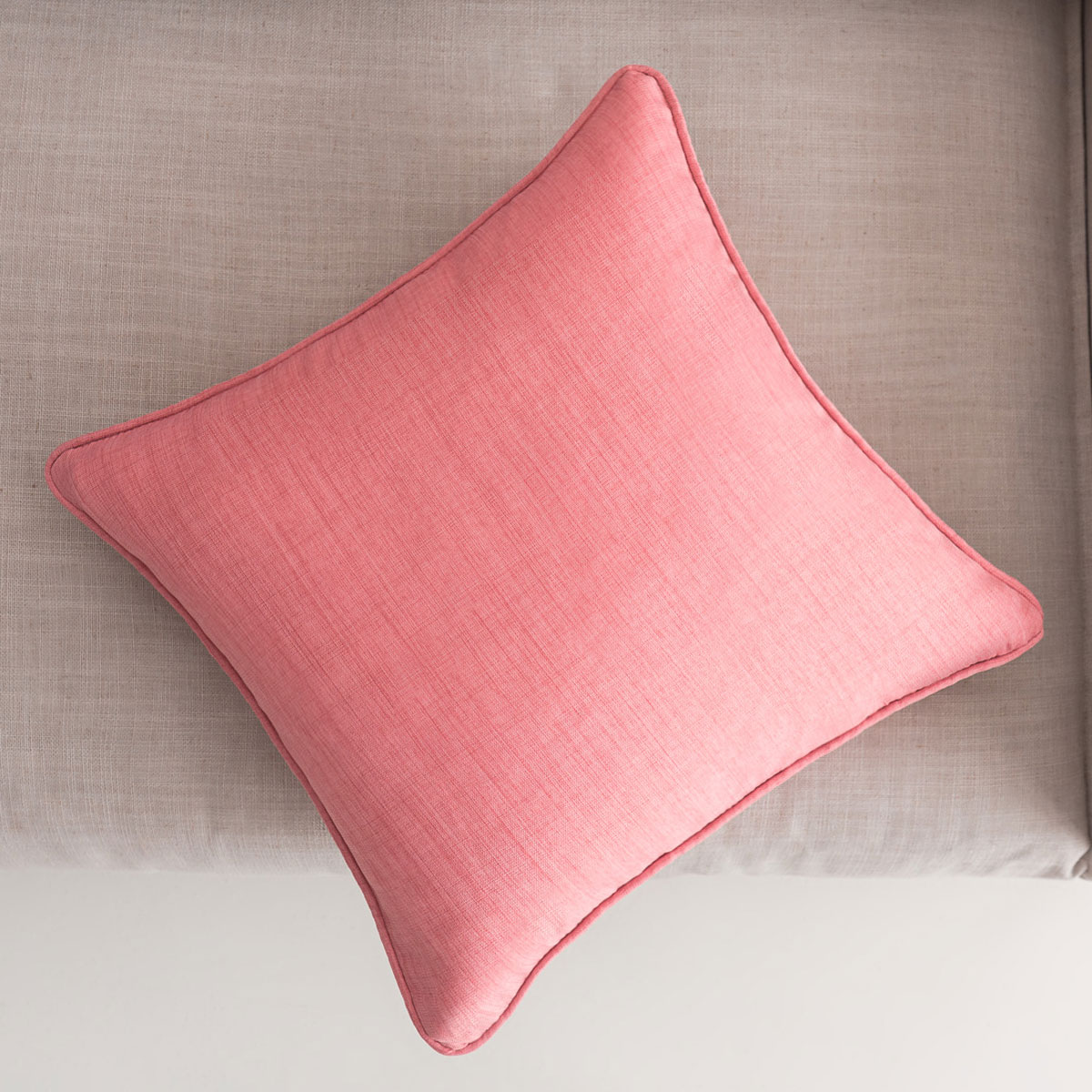 Διακοσμητική Μαξιλαροθήκη (43x43) Gofis Home Chrome Gum Pink 930/23