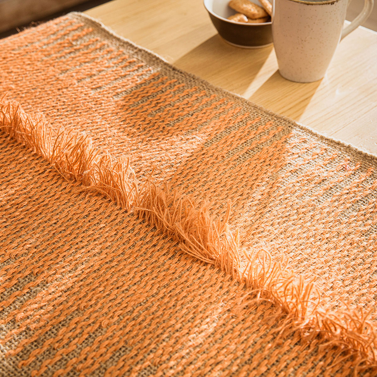 Τραβέρσα (40X160) Gofis Home Habiza Honey Brown 122 12 Λευκά Είδη Κουζίνας & Τραπεζαρίας Τραβέρσες Σαλονιού Spitishop