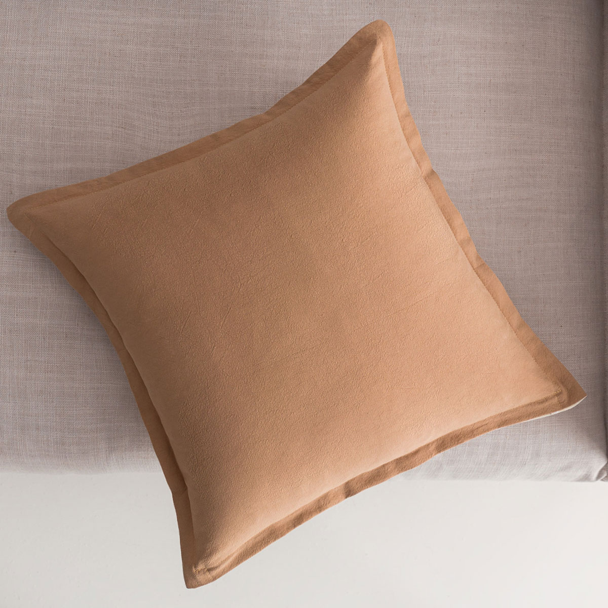 Διακοσμητική Μαξιλαροθήκη 2 Όψεων (43x43) Gofis Home Light Veil Jute/Vanilla 309/36