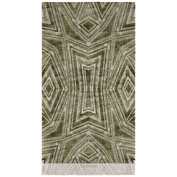 Πετσέτα Θαλάσσης Guy Laroche Printed 2203 Khaki