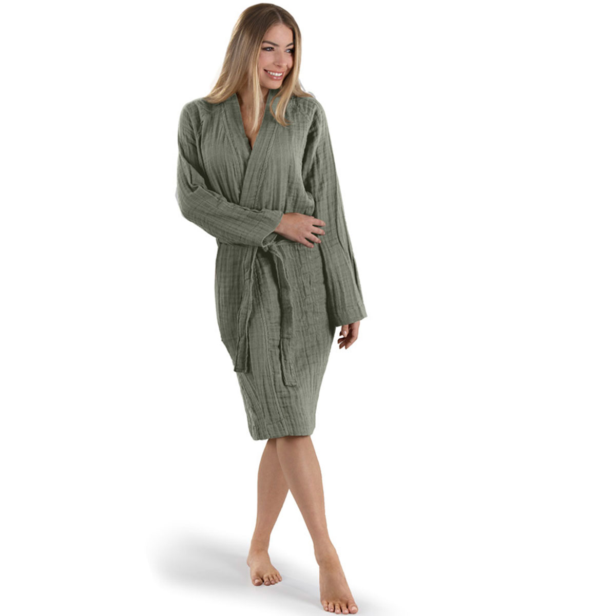 Μπουρνούζι Guy Laroche Supreme Khaki