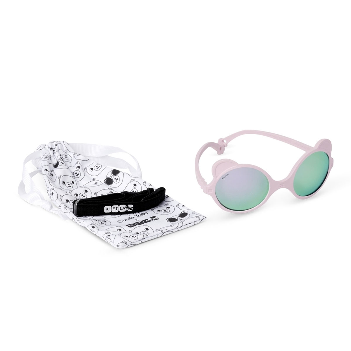 Παιδικά Γυαλιά Ηλίου (0-1 Ετών) Kietla Ourson Light Pink Θαλάσσης Είδη Spitishop