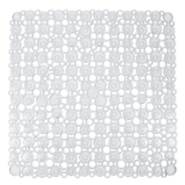 Αντιολισθητικό Πατάκι Ντουζιέρας (54x54) Octopus Rings 00274.001 Διάφανο