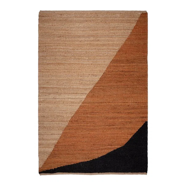 Χαλί Καλοκαιρινό (200x300) Βιοκαρπέτ Naf Naf Gardin J12 Natural Rust