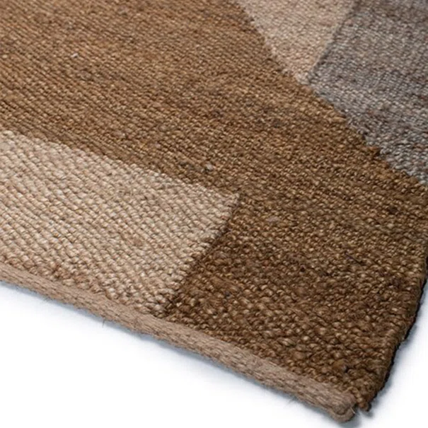 Χαλί Καλοκαιρινό (200x300) Βιοκαρπέτ Naf Naf Gardin J11 Light Brown