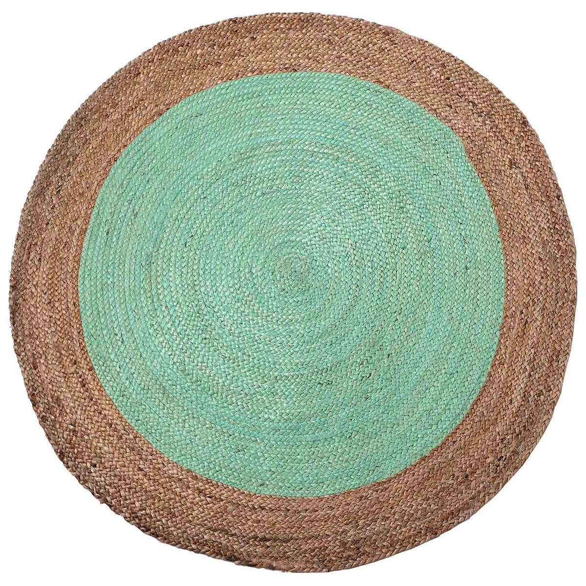 Στρογγυλό Χαλί Καλοκαιρινό (Φ150) Silk Fashion 1702 Mint Χαλιά Σαλονιού Spitishop