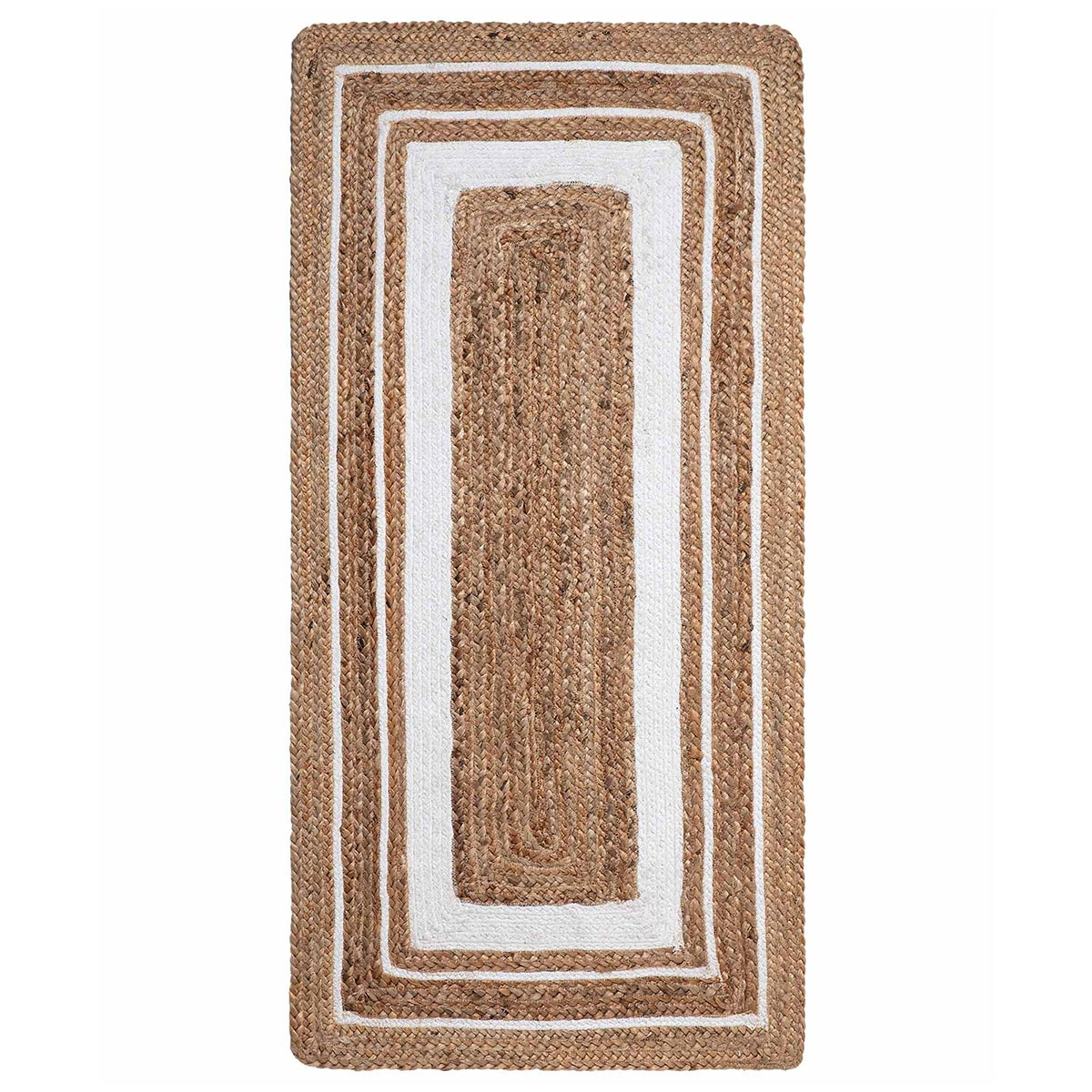 Χαλί Καλοκαιρινό (160X230) Silk Fashion 1727 Natural White Χαλιά Σαλονιού Spitishop