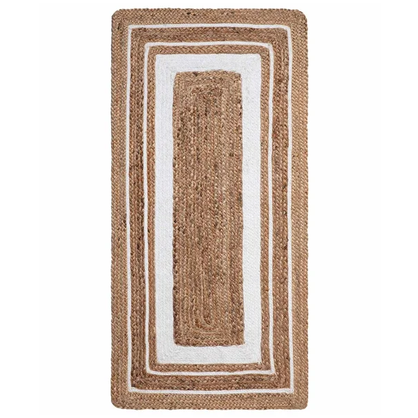 Χαλί Καλοκαιρινό (160x230) Silk Fashion 1727 Natural/White