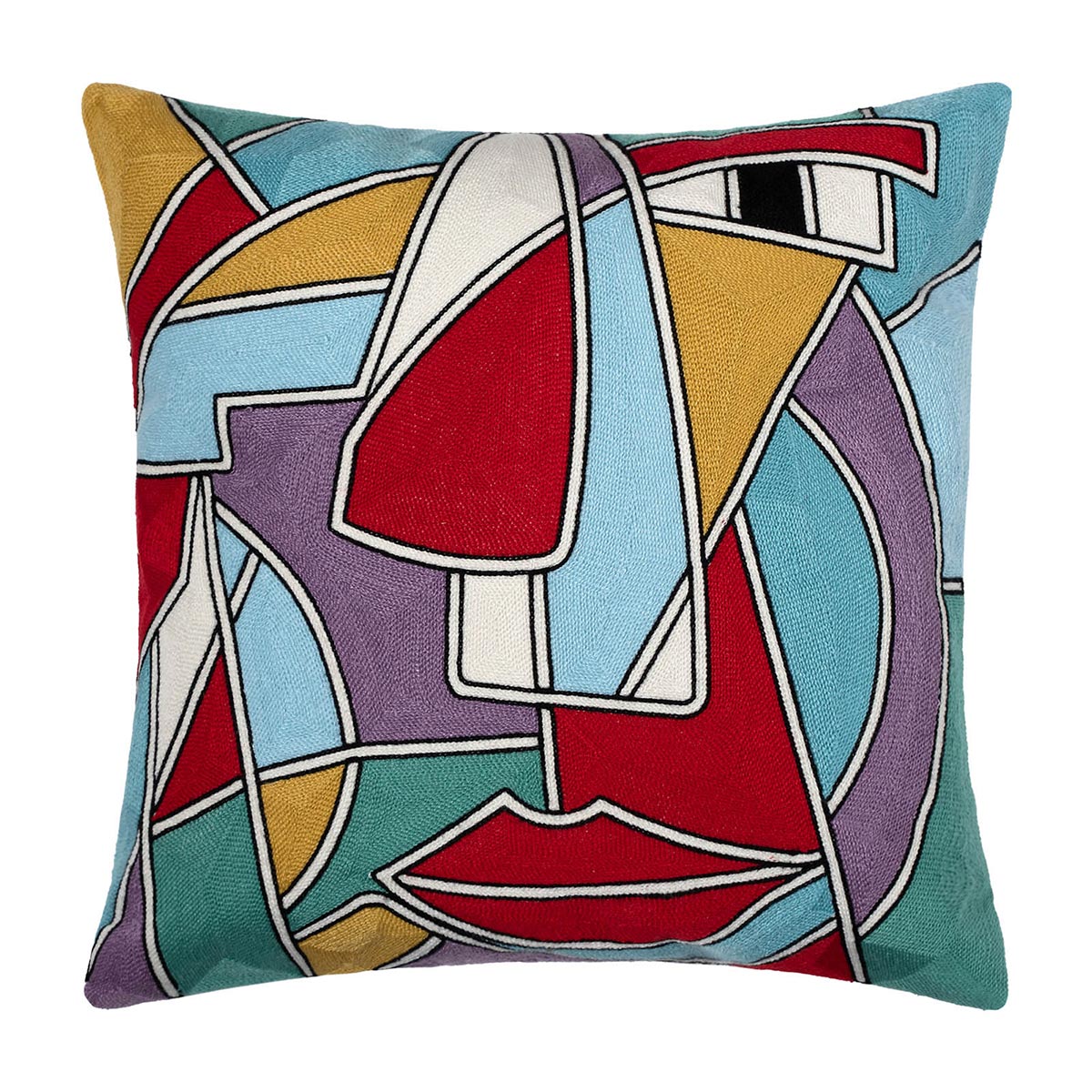 Διακοσμητική Μαξιλαροθήκη (45x45) Silk Fashion Polygazo102