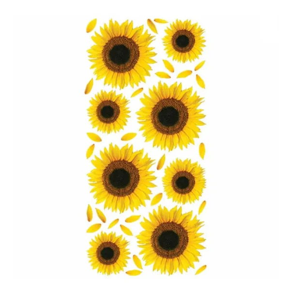 Αυτοκόλλητα Τοίχου Ango Colourful Sunflowers 59605