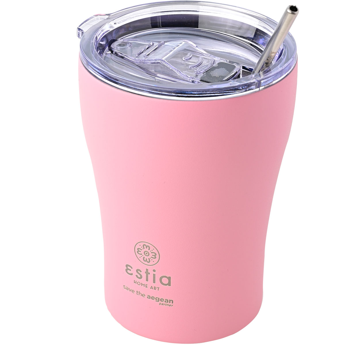 Ποτήρι Θερμός 350ml Estia Save The Aegean Blossom Rose 01-12472
