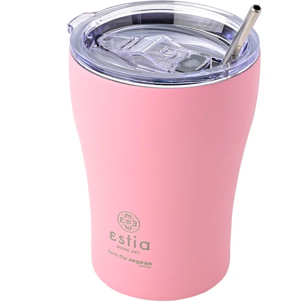 Ποτήρι Θερμός 350ml Estia Save The Aegean Blossom Rose 01-12472