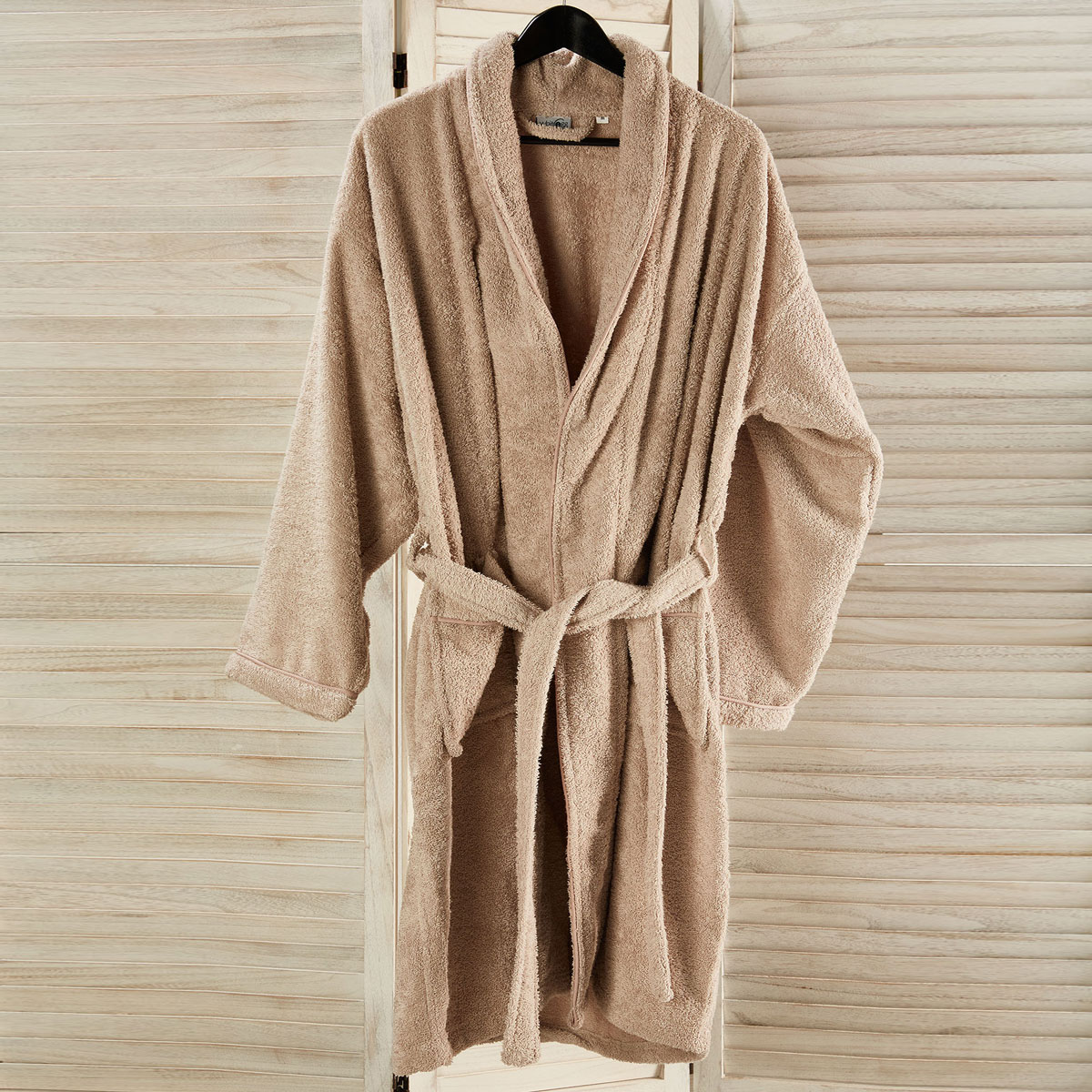 Μπουρνούζι Whitegg Beige Large
