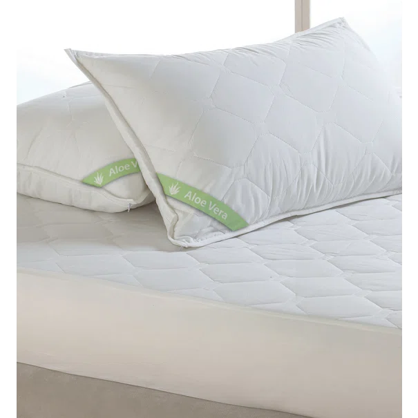 Κάλυμμα Στρώματος Μονό Καπιτονέ (100x200+30) Palamaiki Dormibene Aloe Vera
