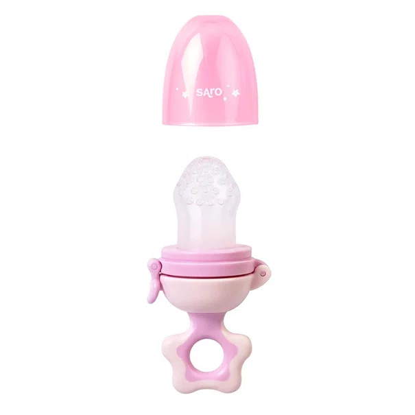 Πιπίλα Φαγητού Saro Pink 25503