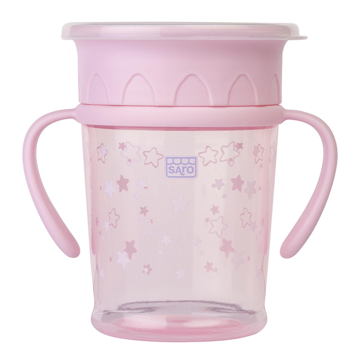 Ποτήρι Εκπαιδευτικό 225ml Saro Pink 51443