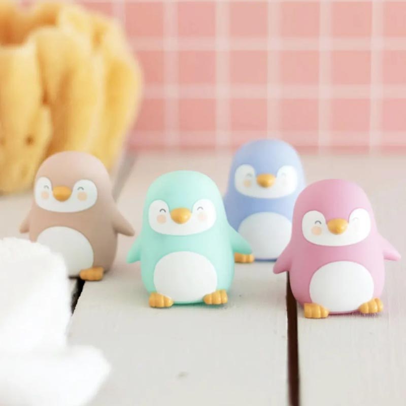 Παιχνίδια Μπάνιου (Σετ 4Τμχ) Saro Penguins Party 0376 Βρεφικά για Μωρά 0 - 6 Μηνών Spitishop