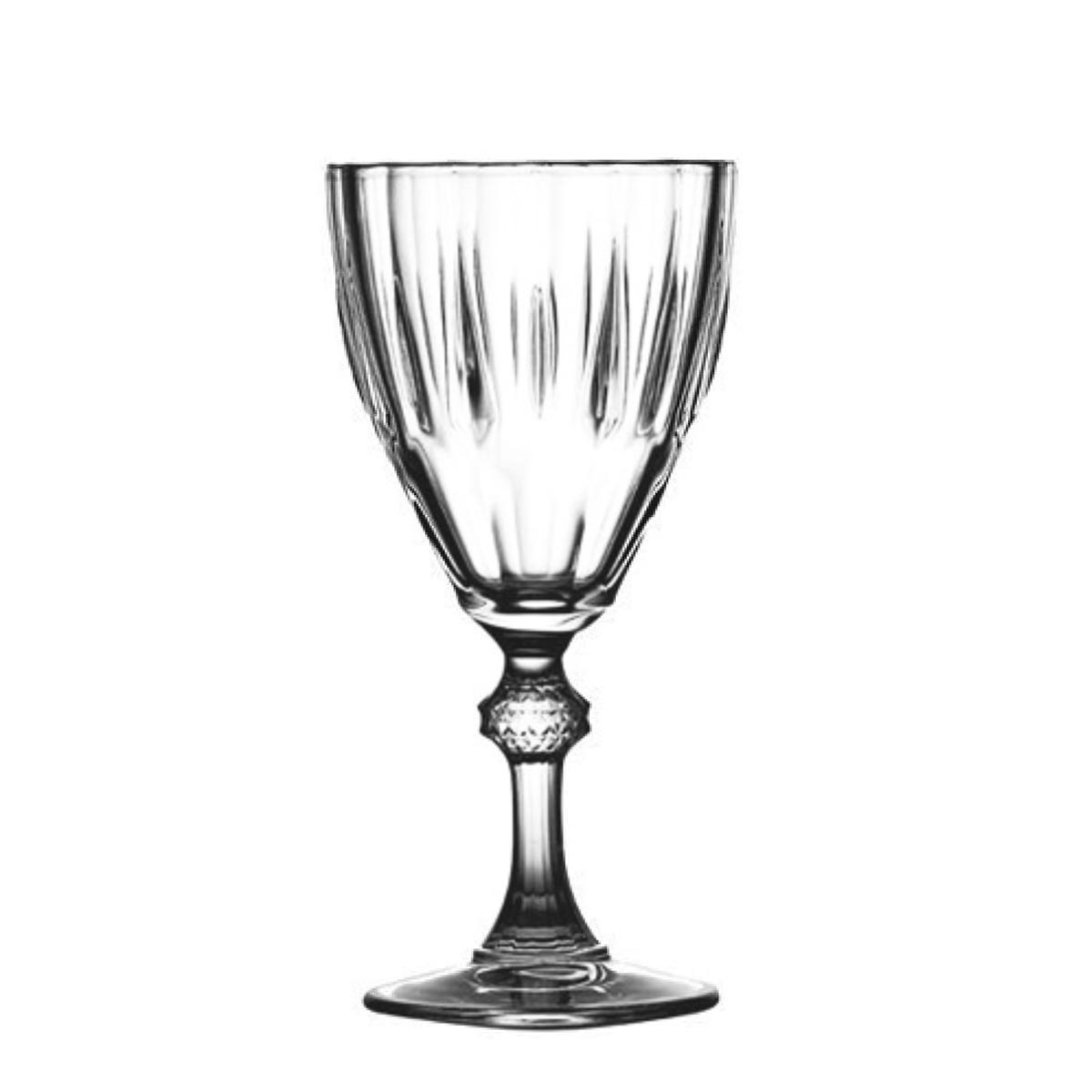 Ποτήρι Κρασιού Κολωνάτο 190ml Espiel Diamond SP44757G6