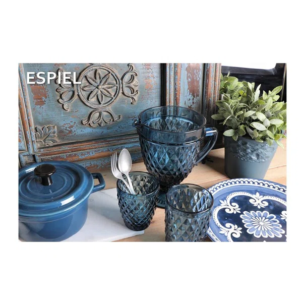 Ποτήρι Νερού 340ml Espiel Tristar Blue Marine TIR108K6