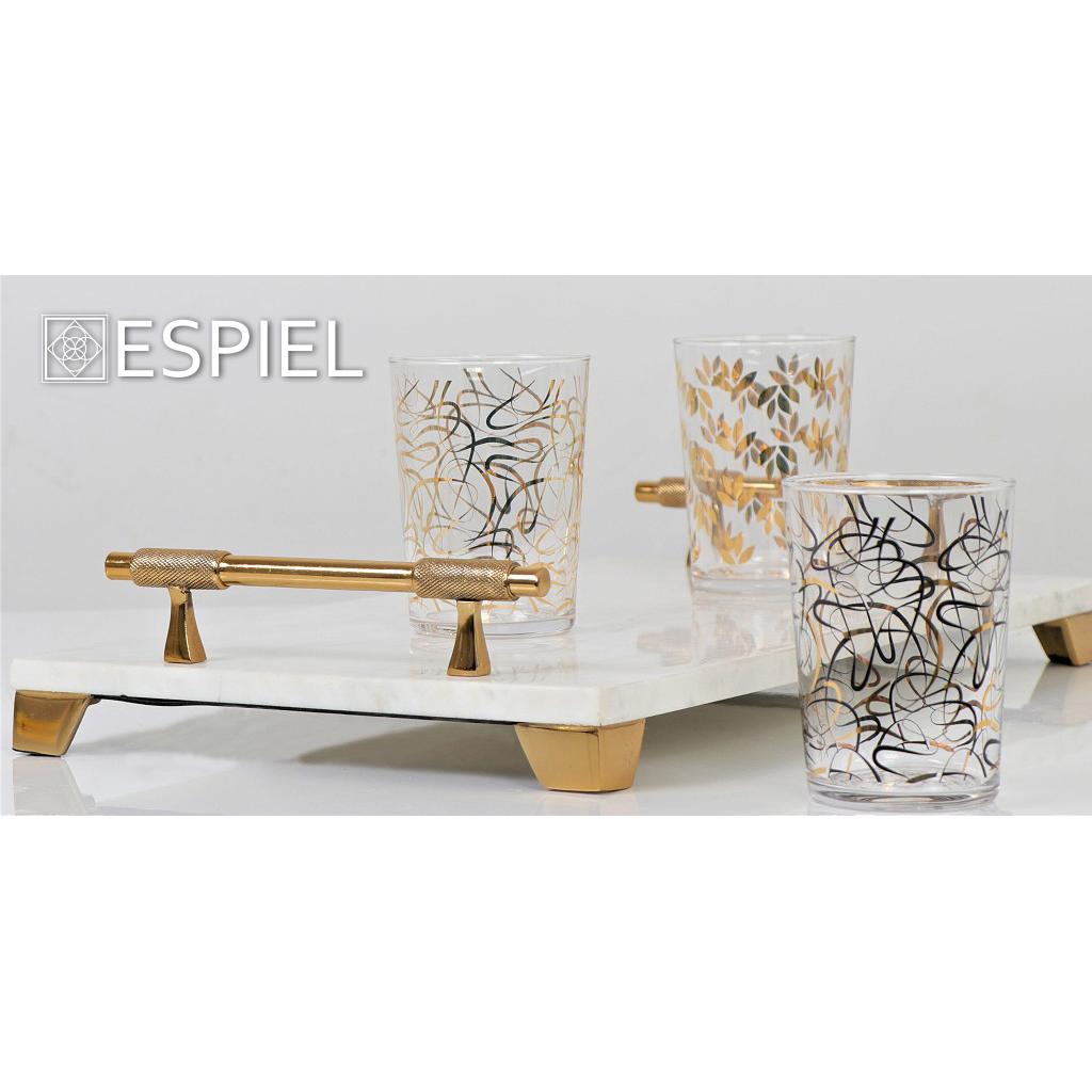 Ποτήρι Νερού 510ml Espiel Lucia Gold RAB532K6
