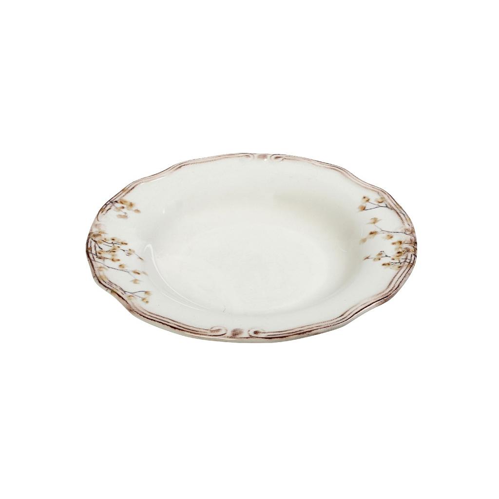 Πιάτο Φαγητού Βαθύ (Φ24) Espiel Almond RPR202K6