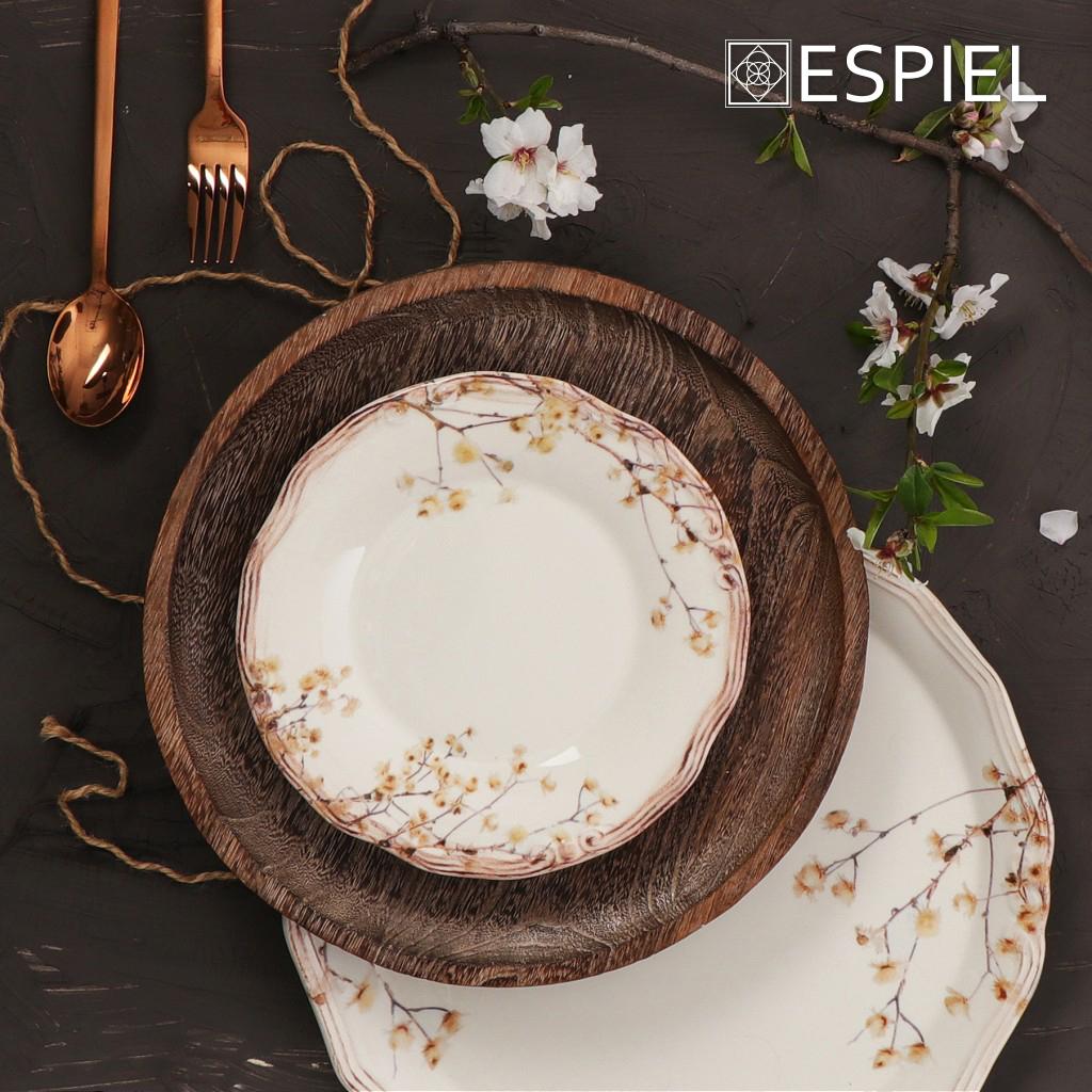 Πιάτο Φαγητού Βαθύ (Φ24) Espiel Almond RPR202K6