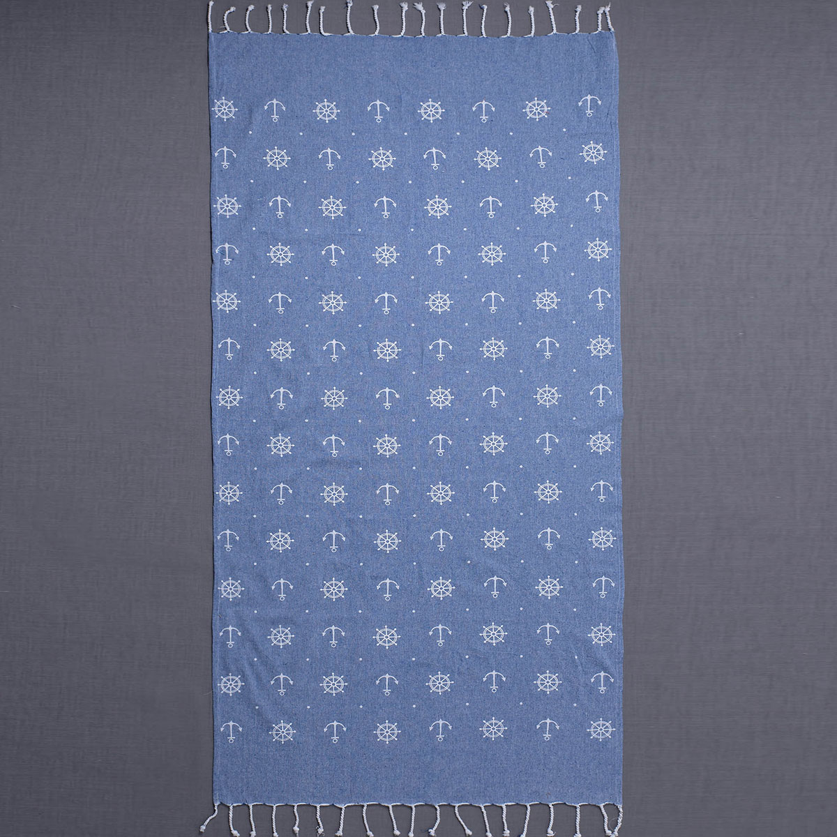 Παρεό (90x180) Silk Fashion 1755 Blue