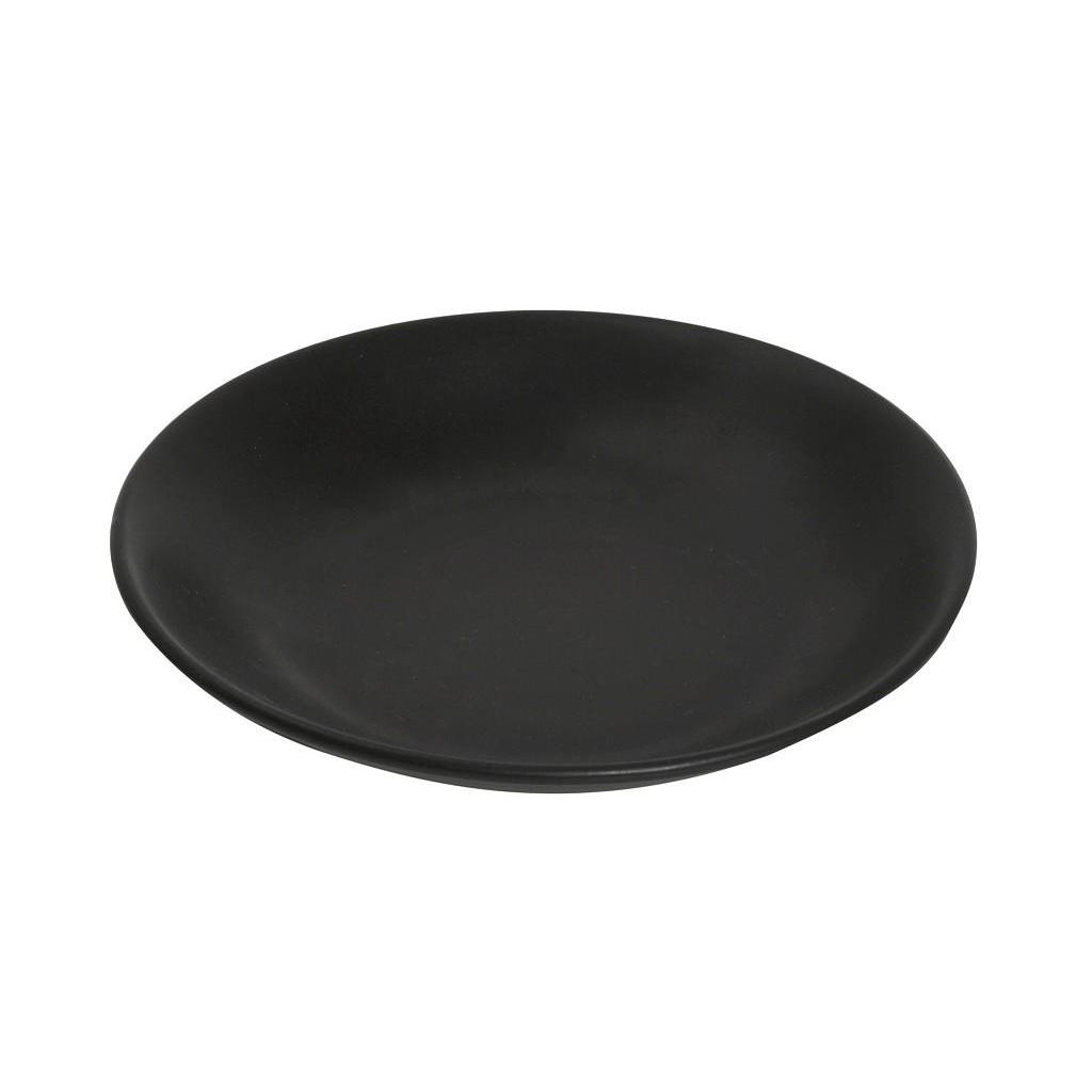 Πιάτο Φαγητού Βαθύ (Φ23.5) Espiel Terra Matte Black TLM104K6