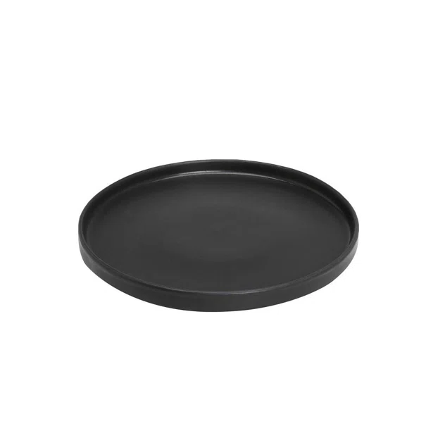Πιάτο Φαγητού Ρηχό (Φ21) Espiel Terra Matte Black Step TLM132K6
