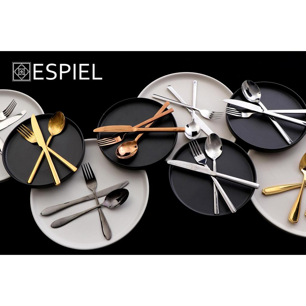 Πιάτο Φαγητού Ρηχό (Φ21) Espiel Terra Matte Black Step TLM132K6