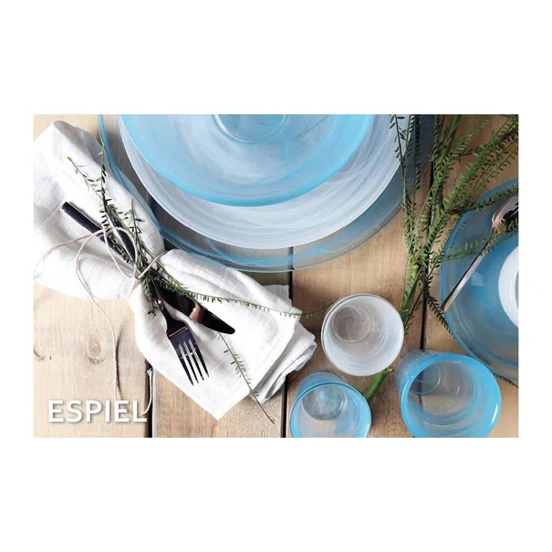 Πιάτο Φαγητού Ρηχό (Φ27.5) Espiel Atlas Alabaster White HOR1316K6