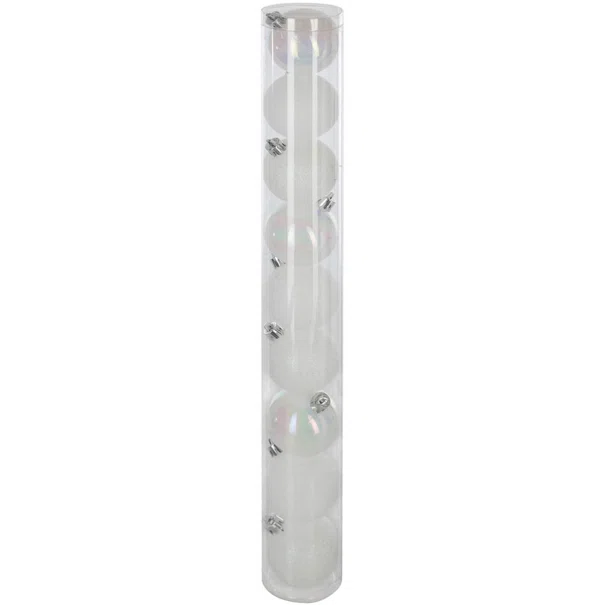 Χριστουγεννιάτικες Μπάλες (Σετ 9τμχ) A-S White 144820BL
