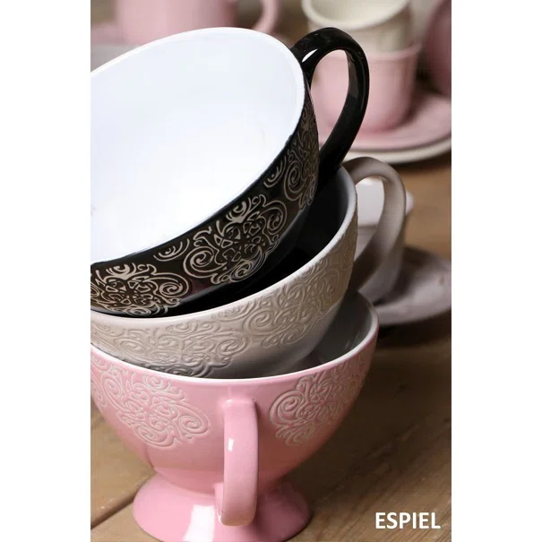 Μπολ Με Λαβή (Φ13.3) Espiel Vienna Beige HUN103K6