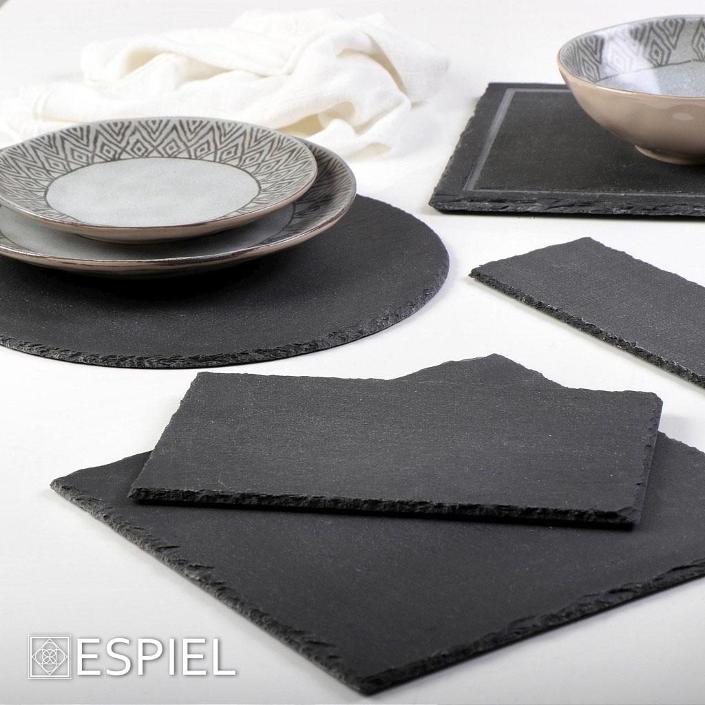 Πλατώ Σερβιρίσματος (Φ33) Espiel Anthracite FAV107