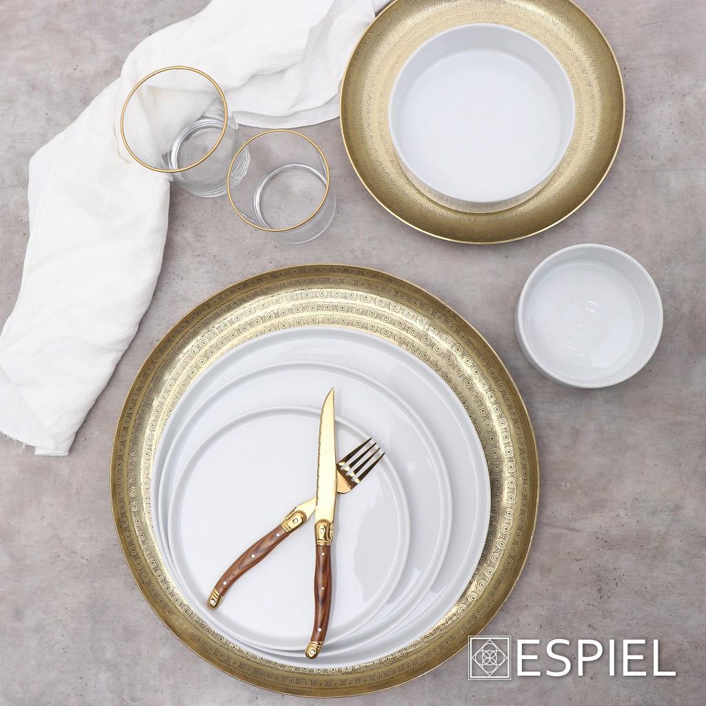 Δίσκος Διακόσμησης (Φ25) Espiel Pandora Gold LAK411K4